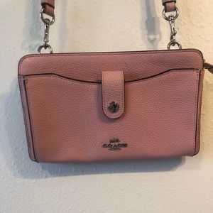 Coach Pink Crossbody Purse